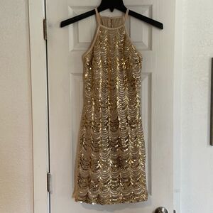 Crystal Doll size 9 sequin dress